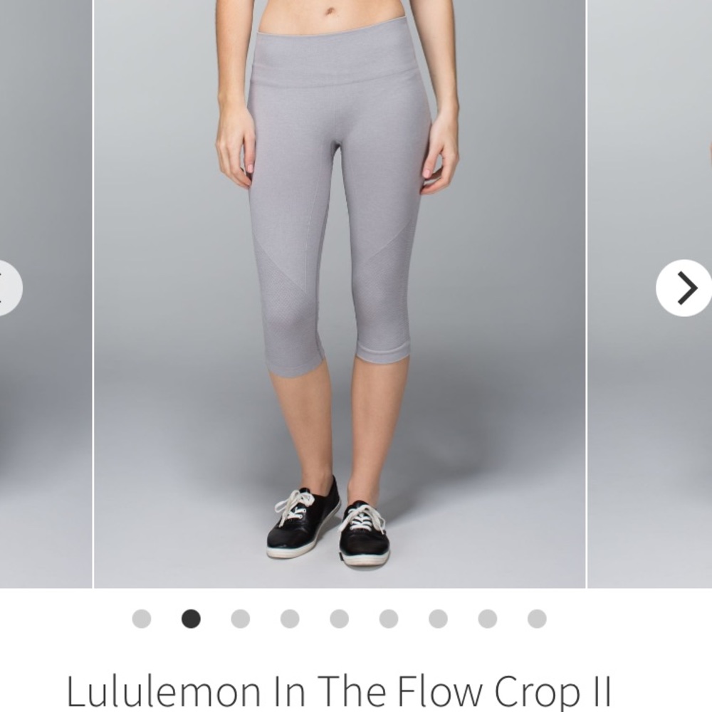 Lululemon In The Flow Crop II
